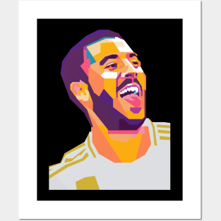 Eden Hazard on WPAP Posters and Art